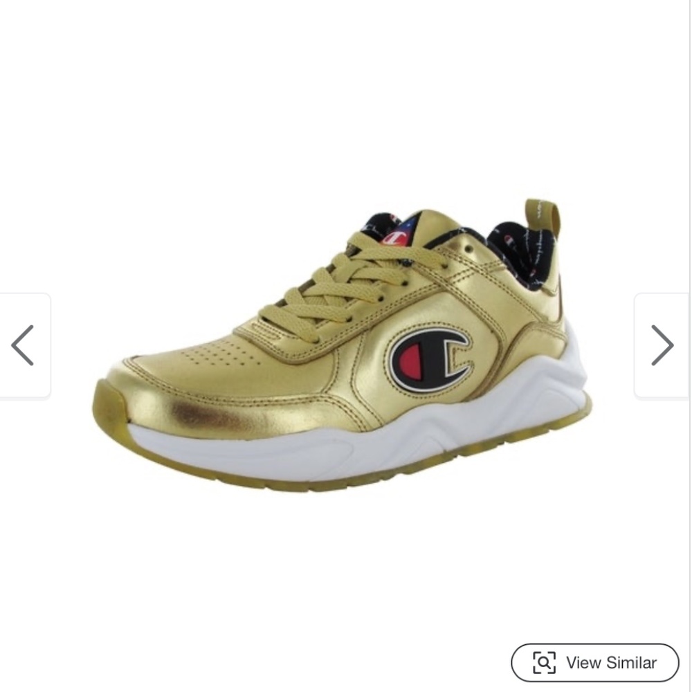 Champion 93Eighteen Gold Sneakers